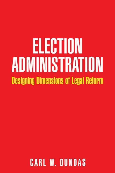 Cover image for book Election Administration