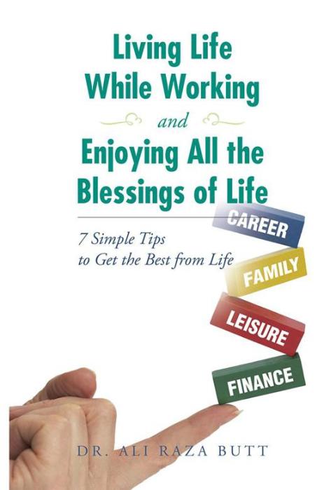 Cover image for book Living Life While Working and Enjoying All the Blessings of Life
