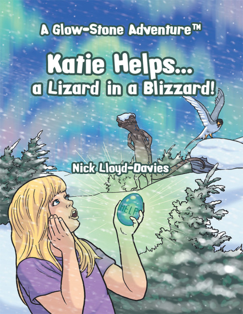 Cover image for book Katie Helps . . . a Lizard in a Blizzard!
