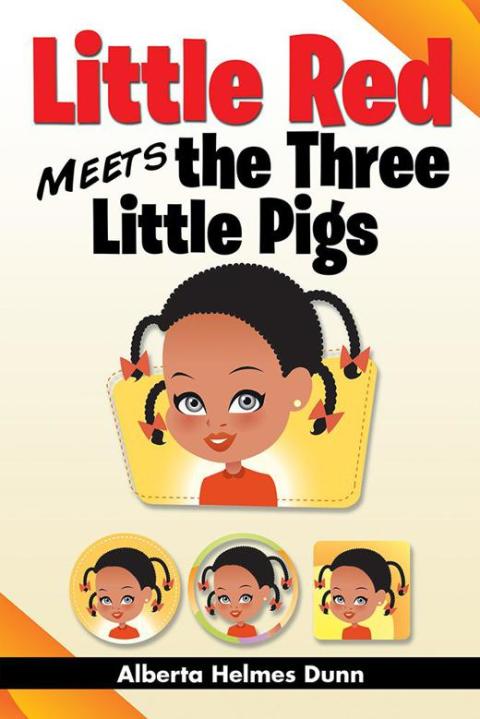 Cover image for book Little Red Meets the Three Little Pigs
