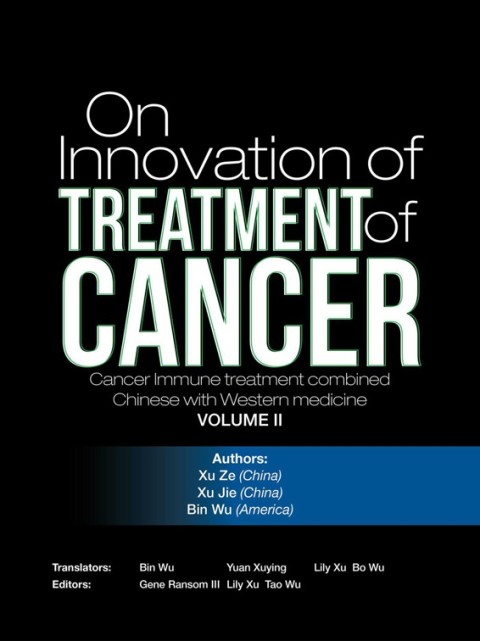 Cover image for book On  Innovation of  Treatment of Cancer