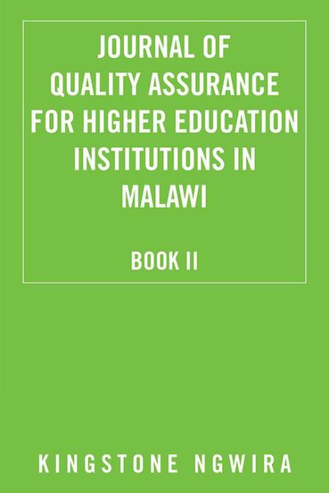Cover image for book Journal of Quality Assurance for Higher Education Institutions in Malawi
