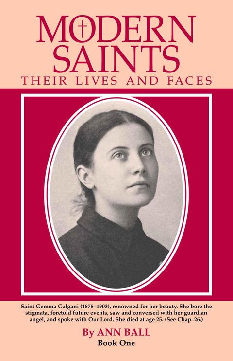 Cover image for book Modern saints: Their Lives and Faces (Book 1)