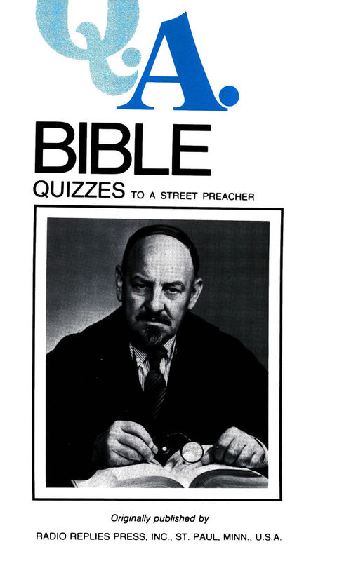 Cover image for book Bible Quizzes