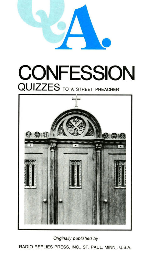 Cover image for book Confession Quizzes
