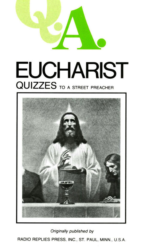 Cover image for book Eucharist Quizzes