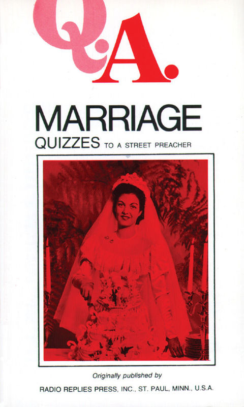 Cover image for book Marriage Quizzes