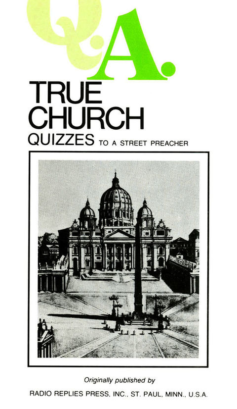 Cover image for book True Church Quizzes