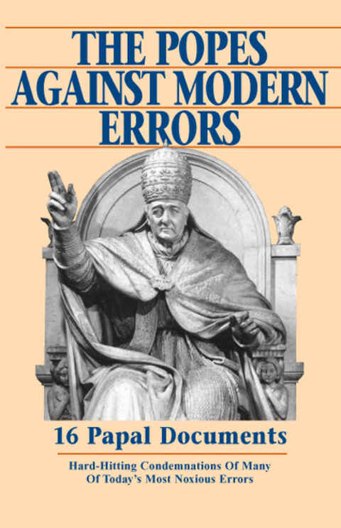 Cover image for book The Popes Against Modern Errors