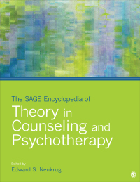 Cover image: The SAGE Encyclopedia of Theory in Counseling and Psychotherapy 1st edition 9781452274126