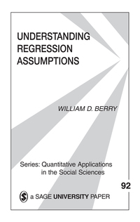 Cover image: Understanding Regression Assumptions 1st edition 9780803942639