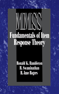 Cover image: Fundamentals of Item Response Theory 1st edition 9780803936478