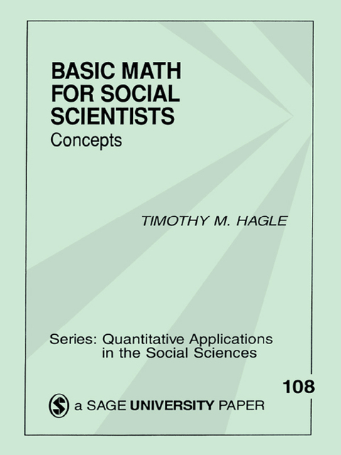 Cover image for book Basic Math for Social Scientists