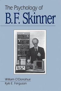 Cover image: The Psychology of B F Skinner 1st edition 9780761917595