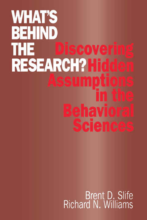 Cover image for book What′s Behind the Research?