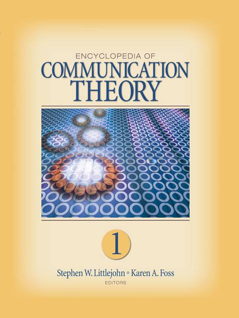 Cover image for book Encyclopedia of Communication Theory