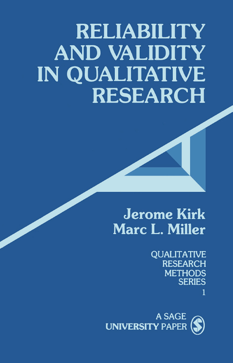 Reliability and Validity in Qualitative Research 