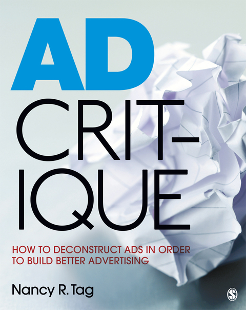 Cover image for book Ad Critique