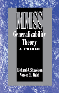 Cover image: Generalizability Theory 1st edition 9780803937451