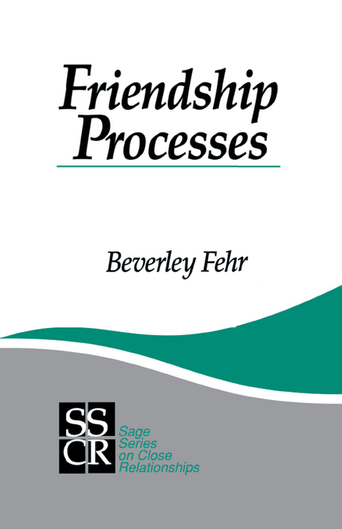 Cover image for book Friendship Processes