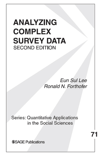 Analyzing Complex Survey Data