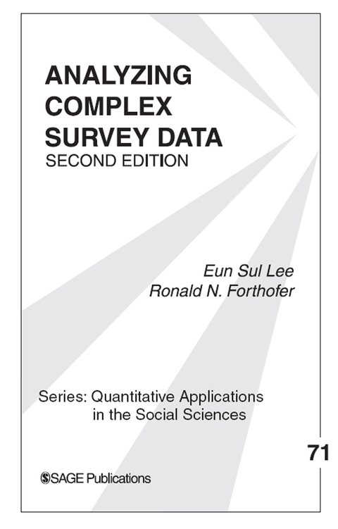 Cover image for book Analyzing Complex Survey Data