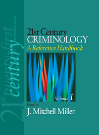 Cover image: 21st Century Criminology: A Reference Handbook 1st edition 9781412960199