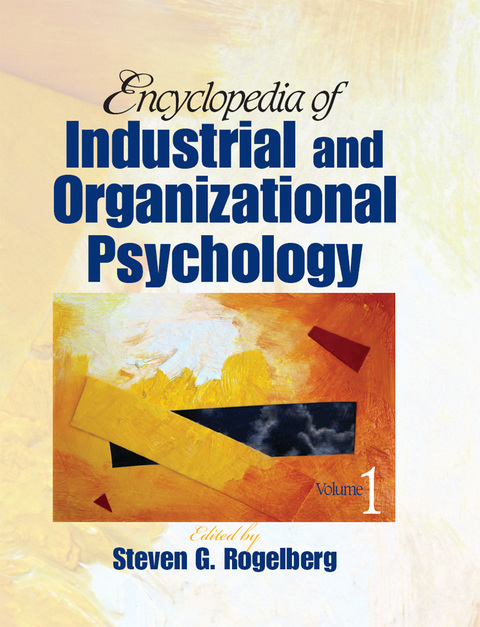 Cover image for book Encyclopedia of Industrial and Organizational Psychology