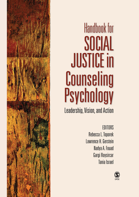 Cover image for book Handbook for Social Justice in Counseling Psychology