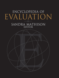 Cover image: Encyclopedia of Evaluation 1st edition 9780761926092