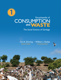 Cover image: Encyclopedia of Consumption and Waste 1st edition 9781412988193