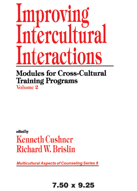 Improving Intercultural Interactions 