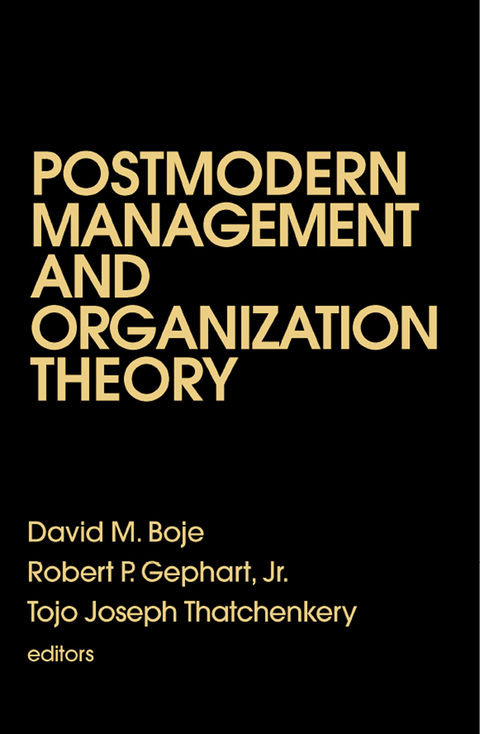 Cover image for book Postmodern Management and Organization Theory