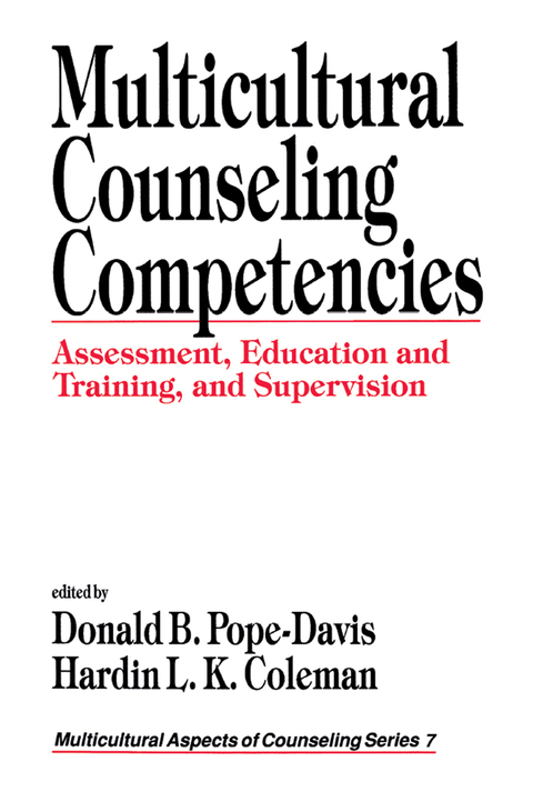 Multicultural Counseling Competencies 
