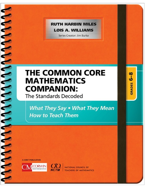 Cover image for book The Common Core Mathematics Companion: The Standards Decoded, Grades 6-8