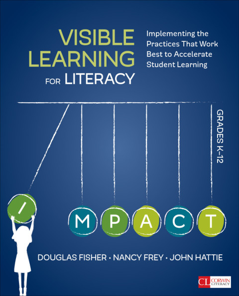 Cover image for book Visible Learning for Literacy, Grades K-12