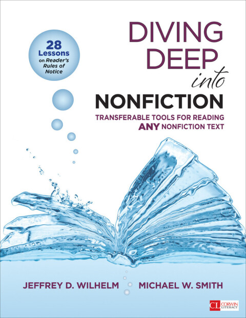 Cover image for book Diving Deep Into Nonfiction, Grades 6-12