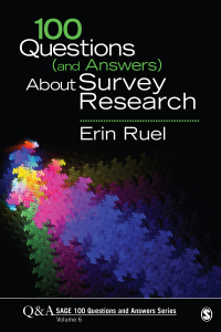 Cover image: 100 Questions (and Answers) About Survey Research 1st edition 9781506348827