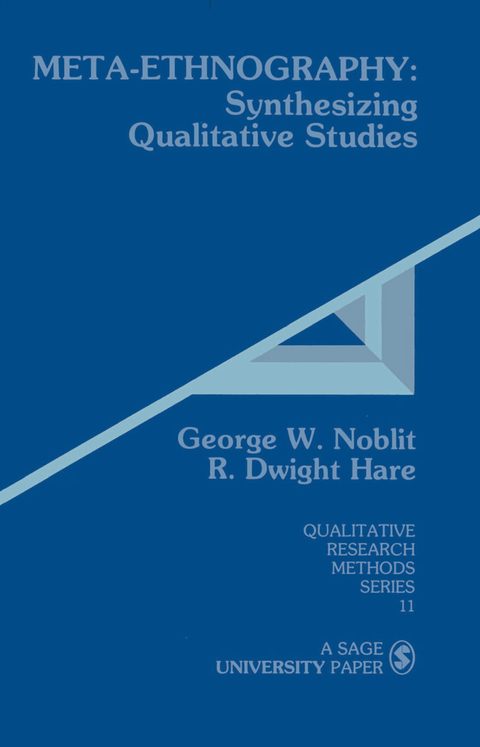 Cover image for book Meta-Ethnography