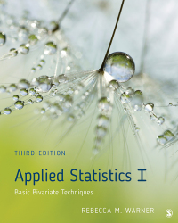 Cover image: Applied Statistics I: Basic Bivariate Techniques 3rd edition 9781506352800
