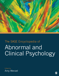 Cover image: The SAGE Encyclopedia of Abnormal and Clinical Psychology 1st edition 9781483365831