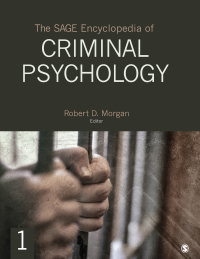 Cover image: The SAGE Encyclopedia of Criminal Psychology 1st edition 9781483392264
