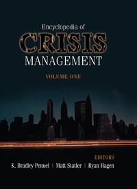 Cover image: Encyclopedia of Crisis Management 1st edition 9781452226125