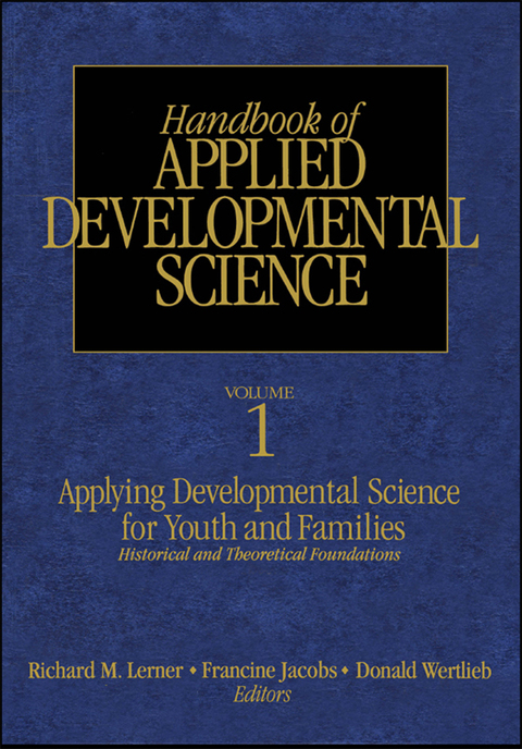 Cover image for book Handbook of Applied Developmental Science