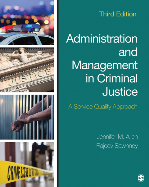 Cover image for book Administration and Management in Criminal Justice