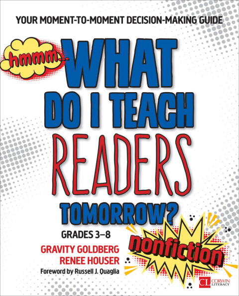 Cover image for book What Do I Teach Readers Tomorrow? Nonfiction, Grades 3-8