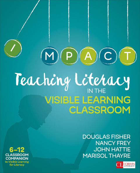 Cover image for book Teaching Literacy in the Visible Learning Classroom, Grades 6-12