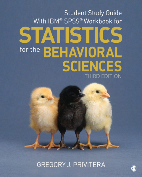 Cover image for book Student Study Guide With IBM® SPSS® Workbook for Statistics for the Behavioral Sciences