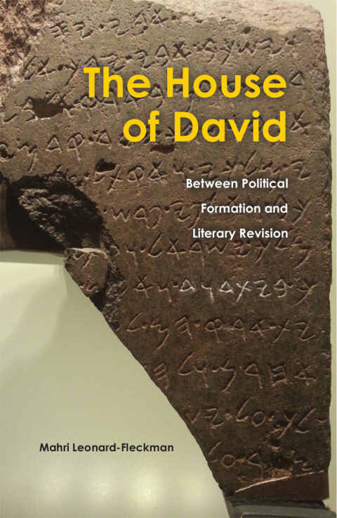 Cover image for book The House of David: Between Political Formation and Literary Revision
