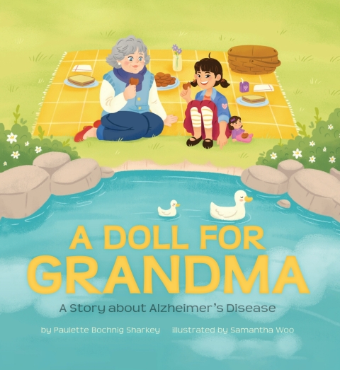Cover image for book A Doll for Grandma: A Story about Alzheimer's Disease